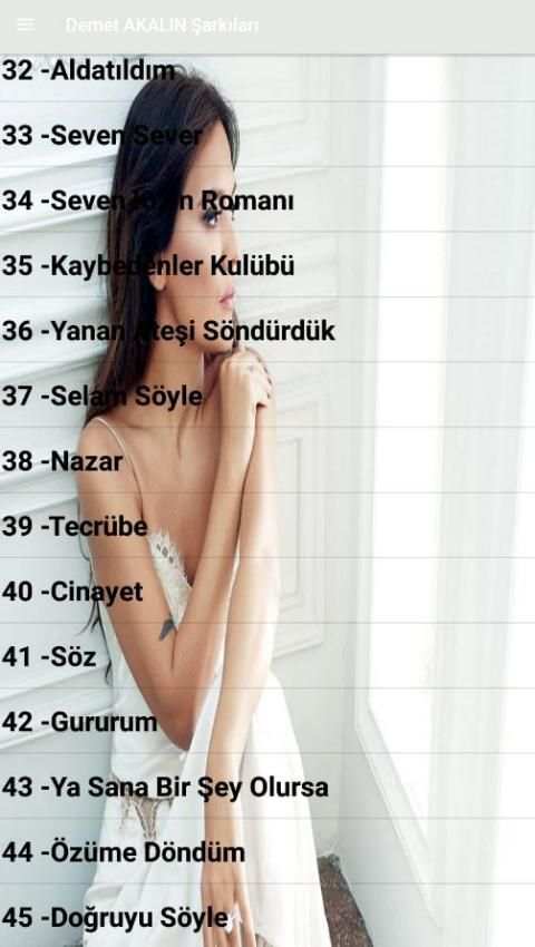 Demet AKALIN Şarkıları (İnternetsiz 45 Şarkı) screenshot 4