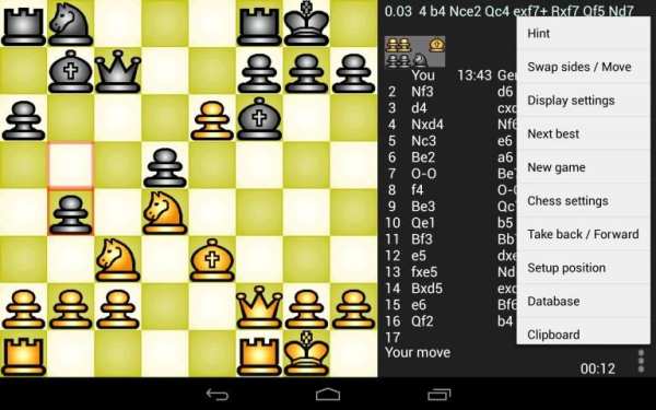 Chess Genius Lite स्क्रीनशॉट 1