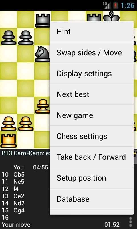 Chess Genius Lite स्क्रीनशॉट 4