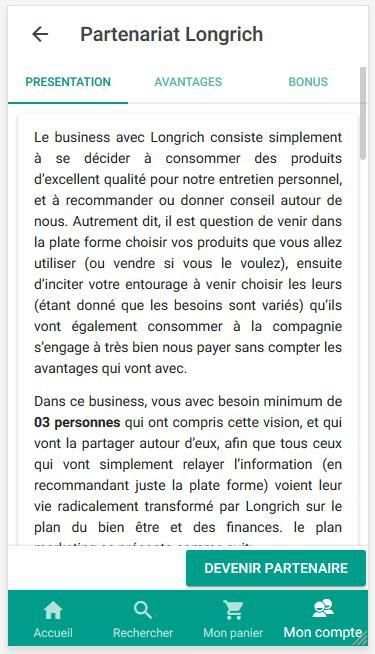 Longrich Shop screenshot 1