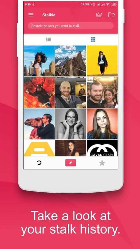 Stalkie for Instagram: Zoom DP, Download & Repost screenshot 1