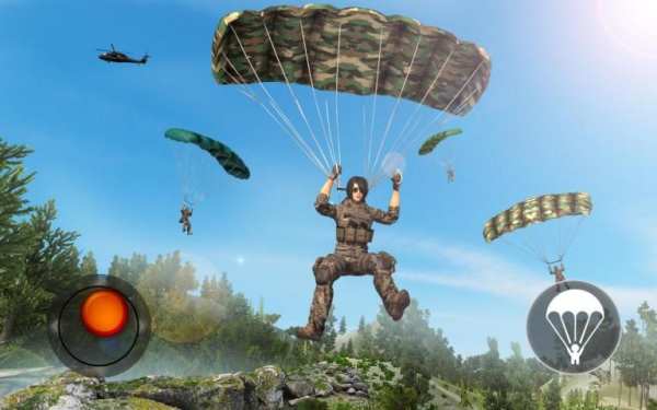 US Army Commando Squad: Free Fire shooting स्क्रीनशॉट 6
