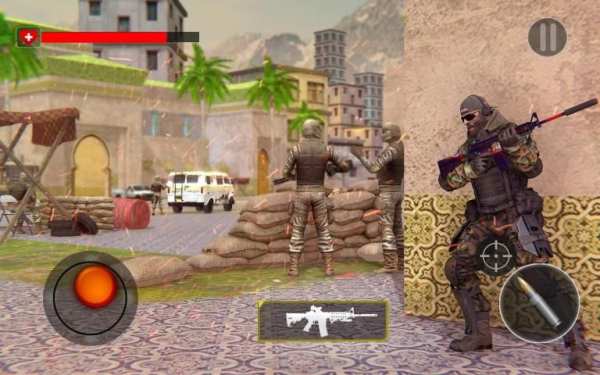 US Army Commando Squad: Free Fire shooting स्क्रीनशॉट 7