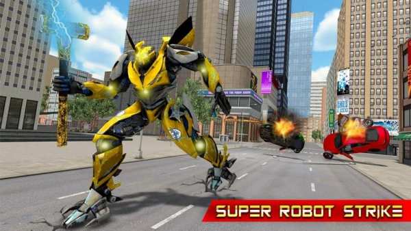 Grand Hammer Robot - Hammer Robot Fighting Game स्क्रीनशॉट 4