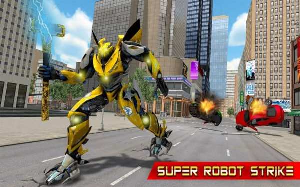 Grand Hammer Robot - Hammer Robot Fighting Game स्क्रीनशॉट 8