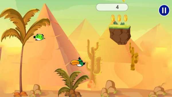 Crazy bird run: Angry desert blast screenshot 5