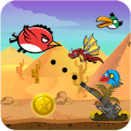 Crazy bird run: Angry desert blast icon