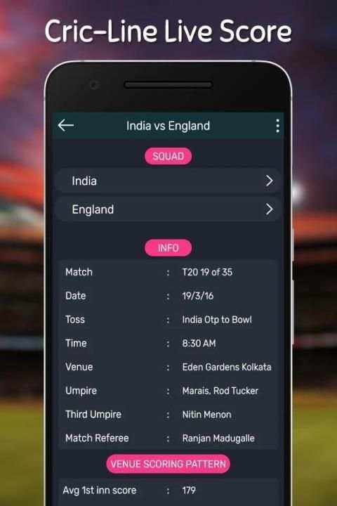 Cricket Live Line - Fast Live Score screenshot 2