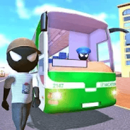 बस चालन सिम्युलेटर Stickman Bus Driving Simulator आइकन