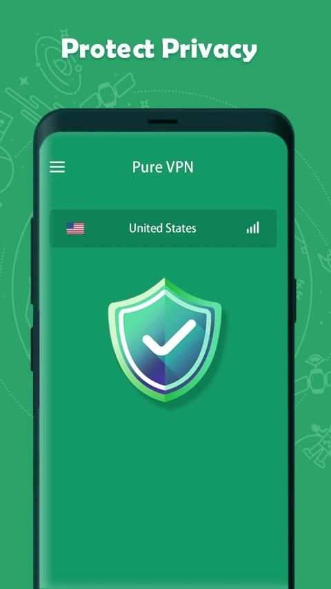 Pure VPN Proxy - Free Secure Fast Unblock VPN screenshot 2
