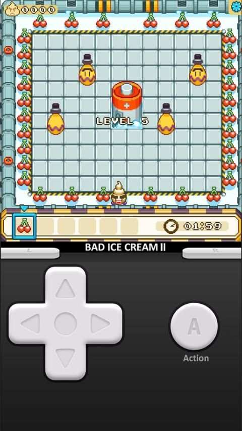 Bad Ice Cream 2: Icy Maze Game स्क्रीनशॉट 1