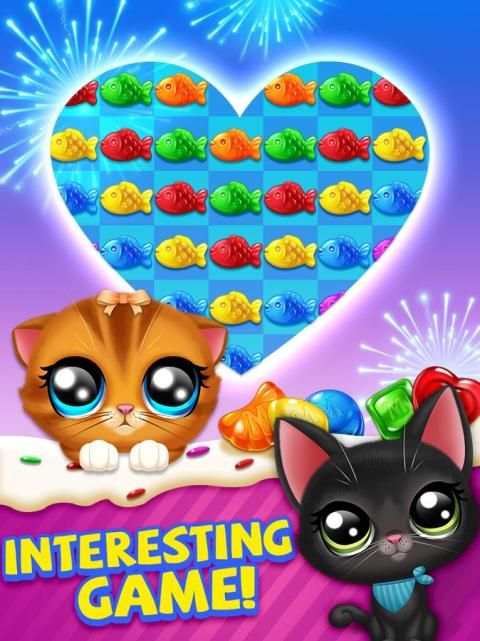 Cat Match Crush स्क्रीनशॉट 3