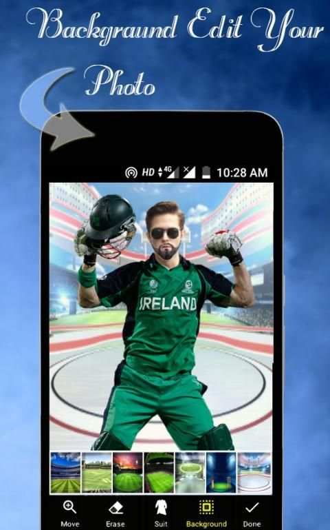 Cricket Photo Suit screenshot 1