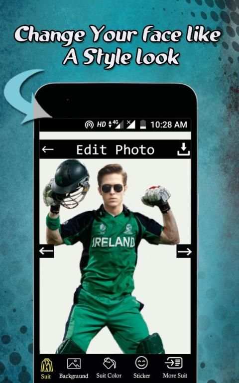 Cricket Photo Suit screenshot 4