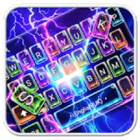 Tema Keyboard Flash Warna Pencahayaan on 9Apps