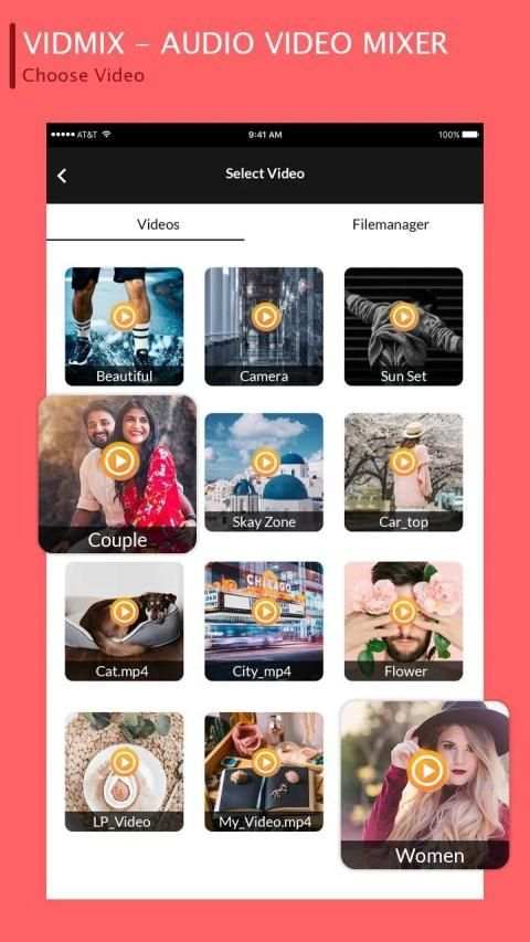VidMix : Audio Video Mixer - Video Editor screenshot 4
