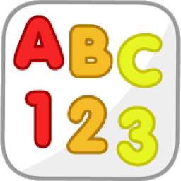 Primary English Letters Numbers Animal Colors