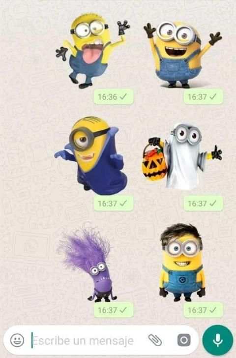 Minion stickers for WhatsApp screenshot 4