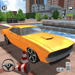 Sports Car Driving Sim 2019 - Racing Traffic 3D आइकन