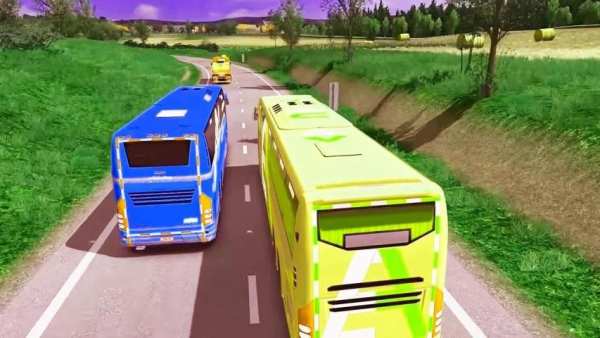 Coach Bus Racing 3D Game 2020 : City Bus Simulator screenshot 3