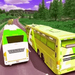 ikon Coach Bus Racing 3D Game 2020 : City Bus Simulator