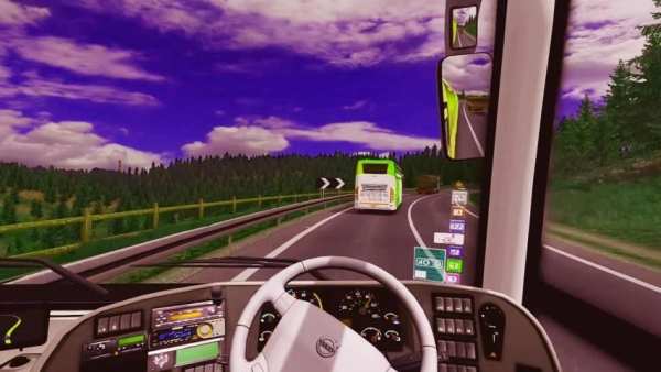 Coach Bus Racing 3D Game 2020 : City Bus Simulator screenshot 2