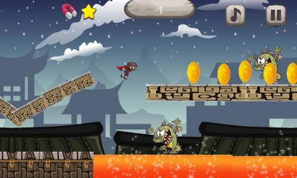 Ninja Run Game - Ninja adventures screenshot 6