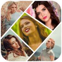 Photo Collage - Make Picture Grid & Frames logo