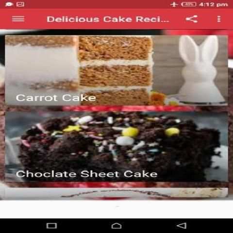 cake recipes offline screenshot 2