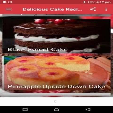 cake recipes offline screenshot 3