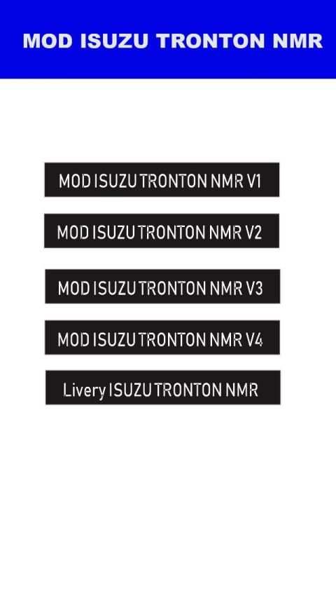 Mod Isuzu Tronton NMR71 screenshot 4