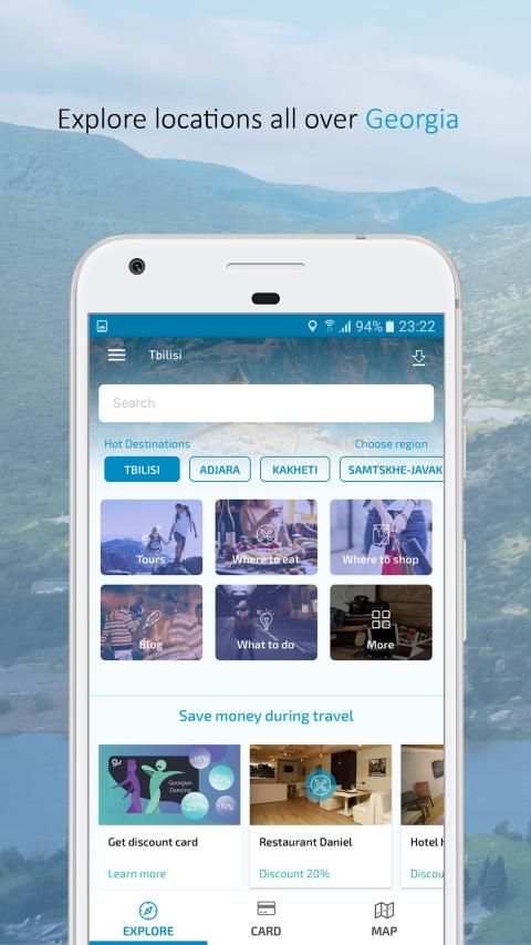 Guide-U: Georgian Travel App स्क्रीनशॉट 5