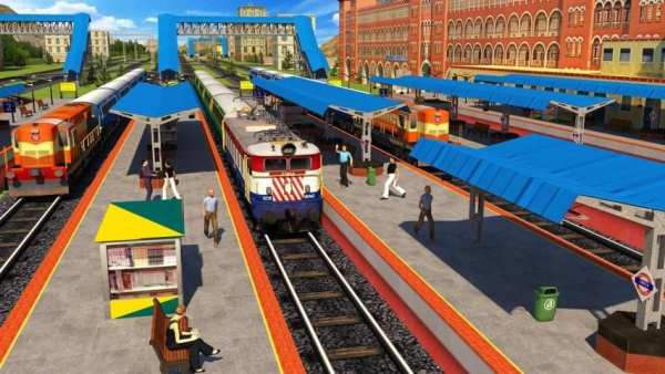 Indian Train Driving स्क्रीनशॉट 1