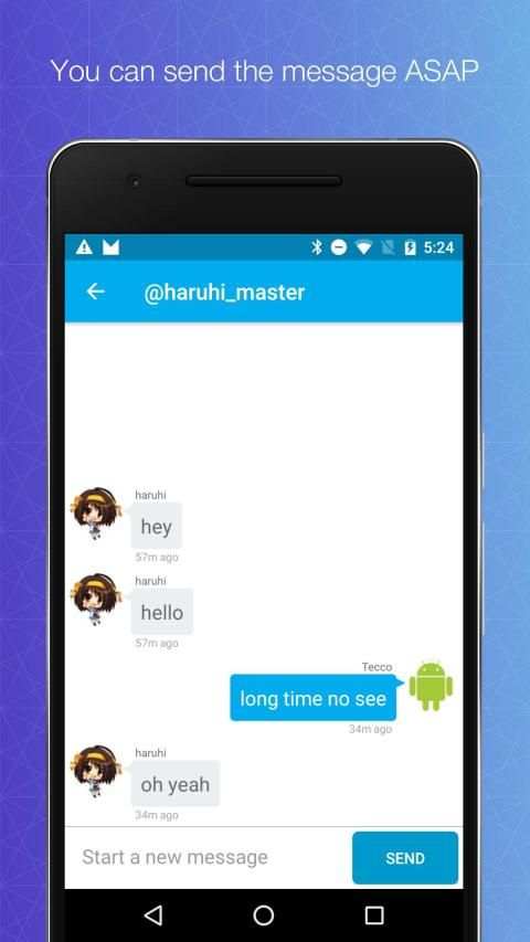 Direct messenger for Twitter screenshot 2