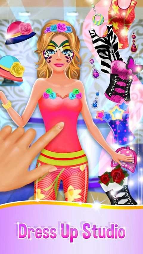 Face Paint Party Dress Up Games screenshot 3