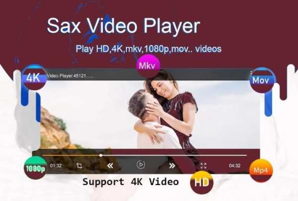 SAX Video Player 2020: Ultra HD Video Play स्क्रीनशॉट 5