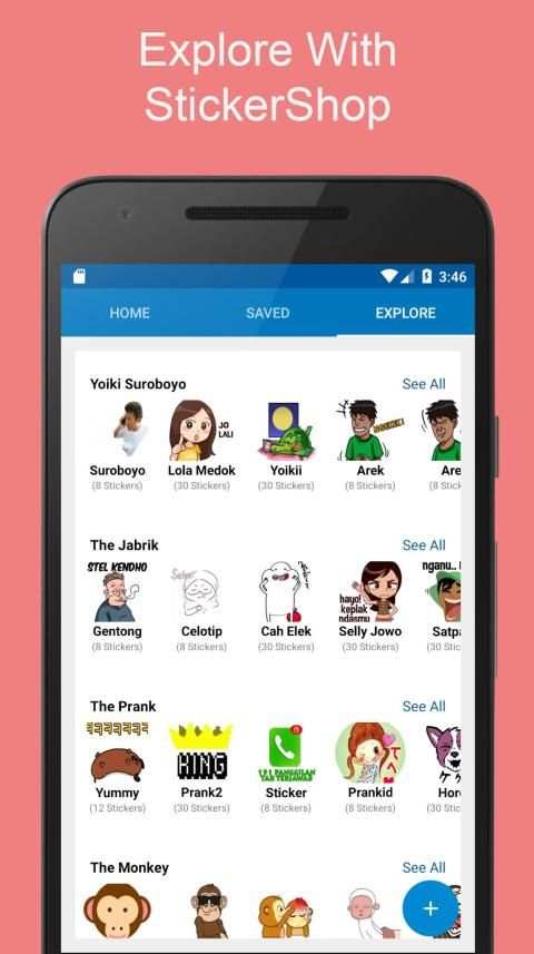 Stiker Dagelan Suroboyoan Lucu | WAStickerApps screenshot 6