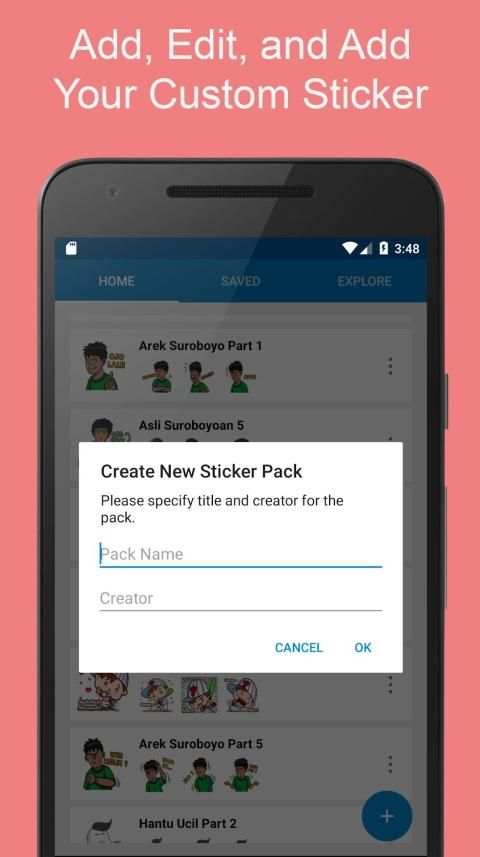Stiker Dagelan Suroboyoan Lucu | WAStickerApps screenshot 2
