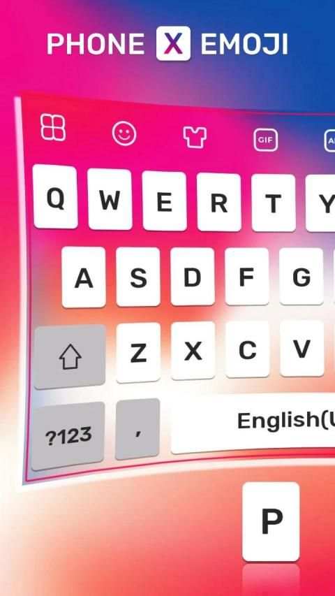 Phone X Emoji keyboard screenshot 2