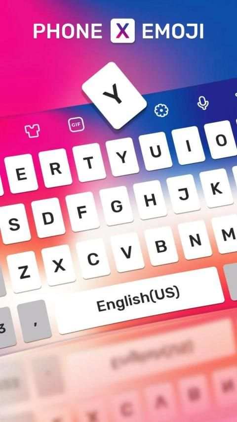 Phone X Emoji keyboard screenshot 3