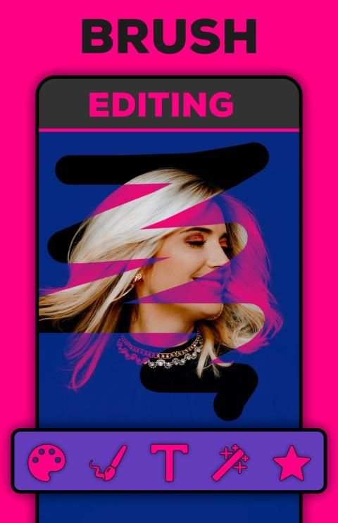 Neon Light Photo Editor - Neon Photo Editor screenshot 1