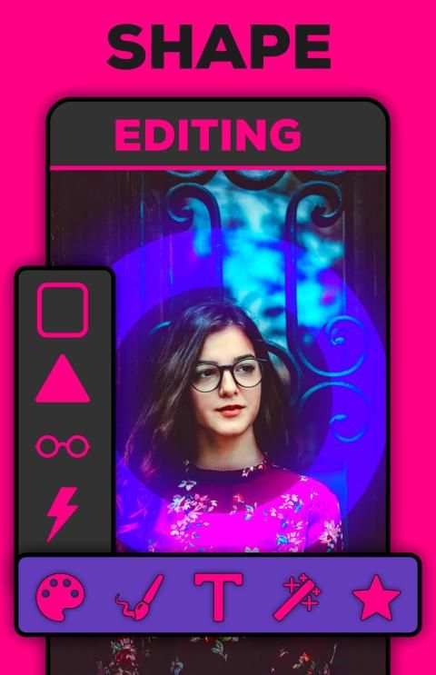 Neon Light Photo Editor - Neon Photo Editor screenshot 9