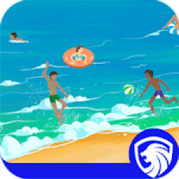 AppLock Theme -Summer Beach आइकन