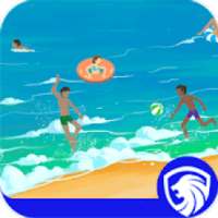 AppLock Theme -Summer Beach