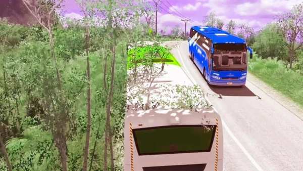 Bus Drive Learn Game:Modern Bus Station Parking screenshot 3
