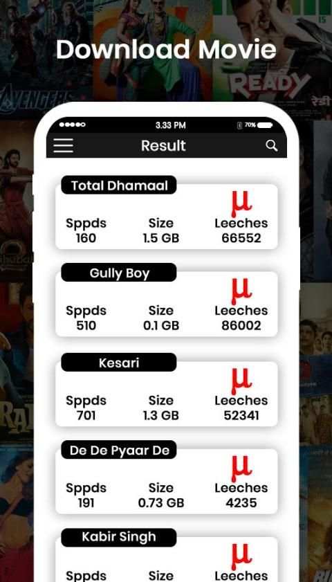Movie Downloader - TorrentZ, Torrent Search Engine स्क्रीनशॉट 2