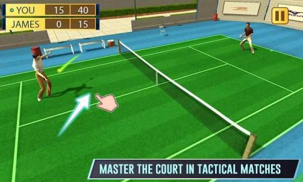 Ultimate Tennis Champion 2019 - Pocket Tennis 3D स्क्रीनशॉट 2