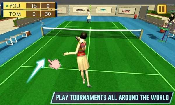 Ultimate Tennis Champion 2019 - Pocket Tennis 3D स्क्रीनशॉट 3