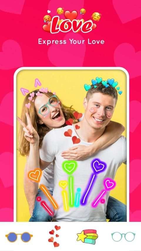 Heart Crown Photo Editor स्क्रीनशॉट 2