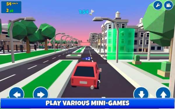 Raccoon Adventure: City Simulator 3D screenshot 2
